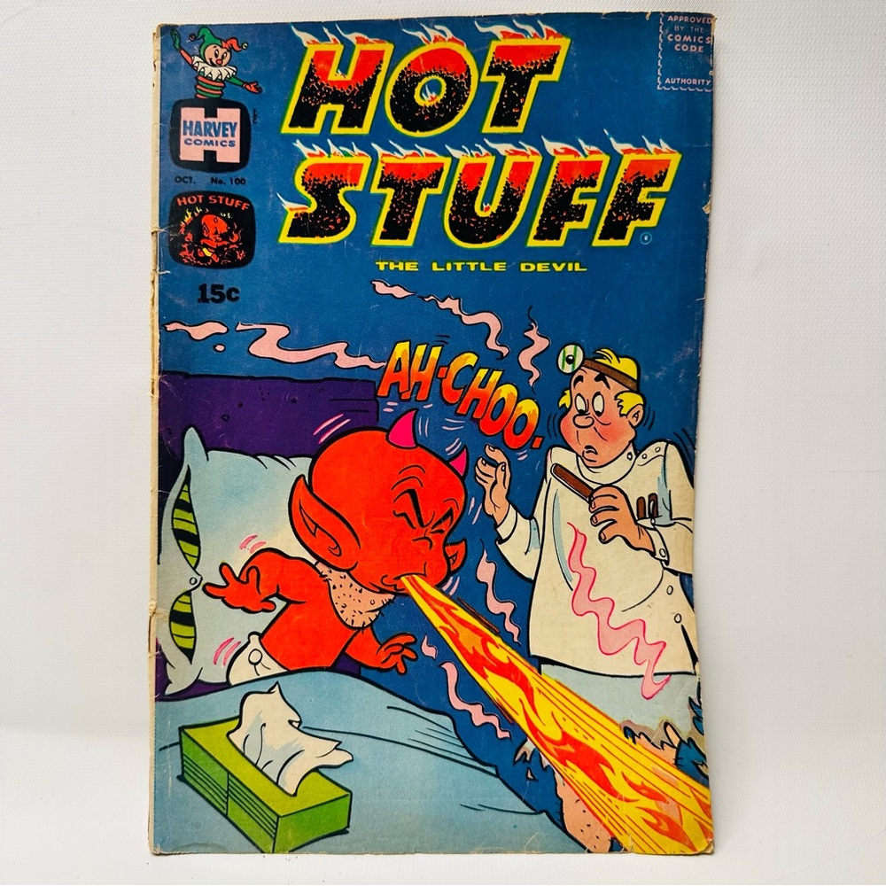 Hot Stuff The Little Devil #100 VTG Comic Book Oct. 1970 Harvey Comics